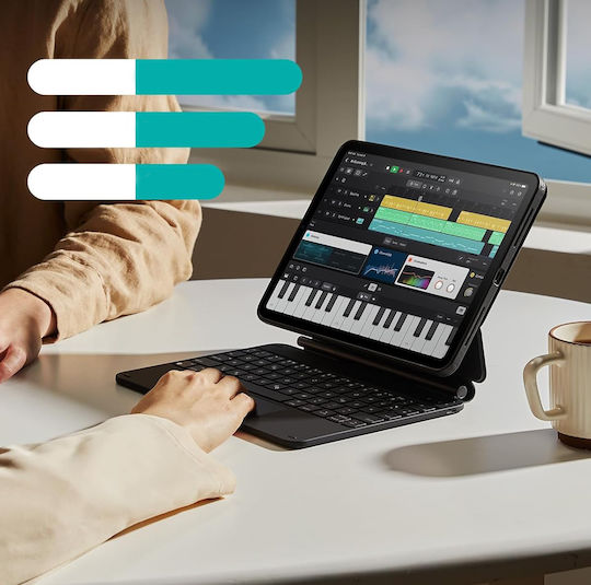 Flip Cover with Keyboard Black (iPad Air 11 / Pro 11)