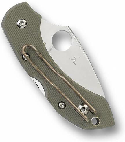 Spyderco Dragonfly Cuțit de Buzunar cu Mecanism de Blocare Negru în Husă