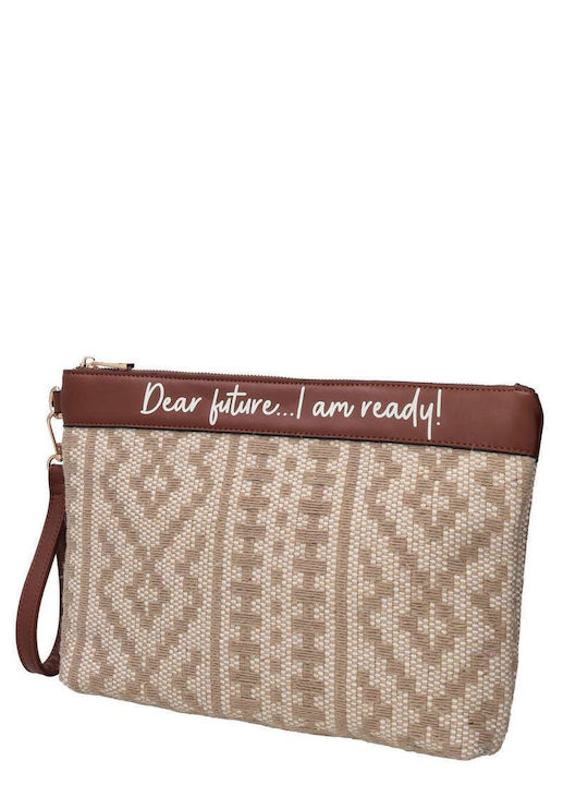 Women's Beige Clutch 2620B29-01
