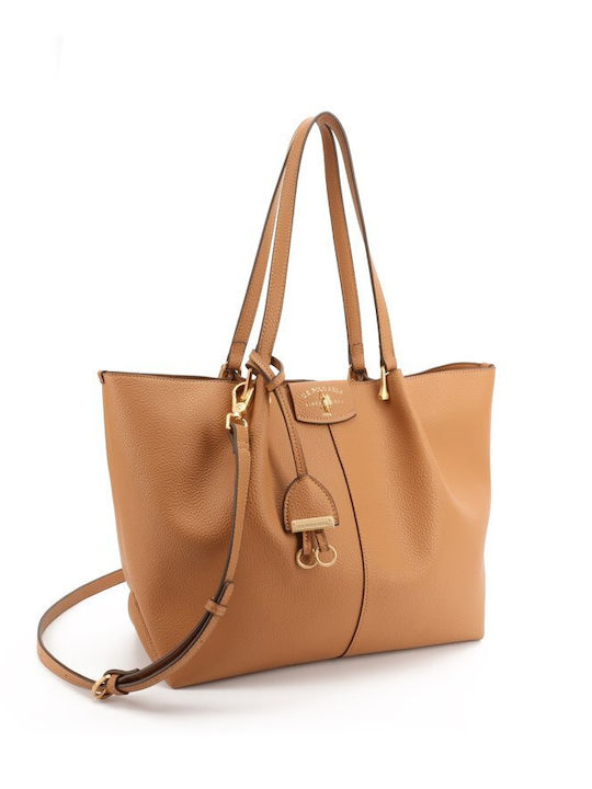 Women's Shoulder Shopper Bag Beige