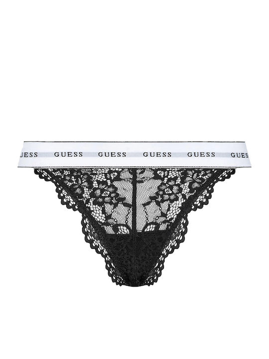 Women's Brazil with Lace Black