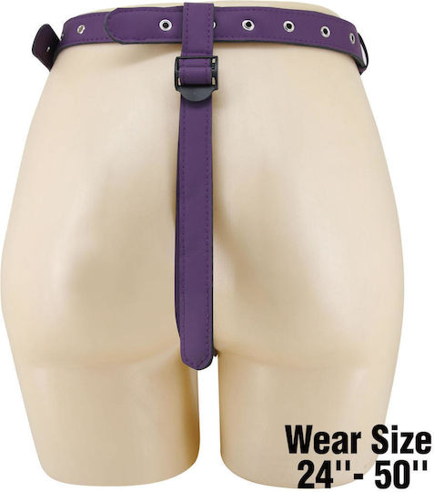 Pretty Love Caldric Iii Purple Universal Harness Briefs