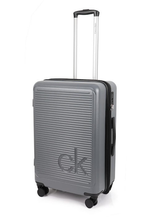 Calvin Klein Medium Hard Anthracite Suitcase with 4 Wheels