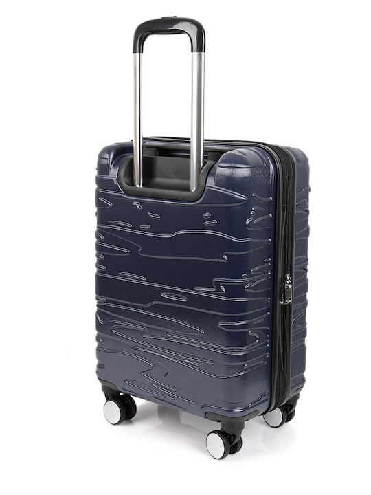 Calvin Klein Reisekoffer Kabinen Blau mit 4 Räder