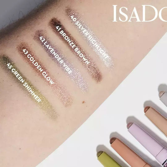 IsaDora Палитра със Сенки за Очи стик 40 Silver Highlight 1.2gr