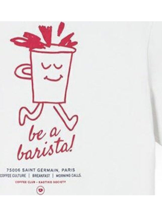 T-shirt White AS001-01-G002