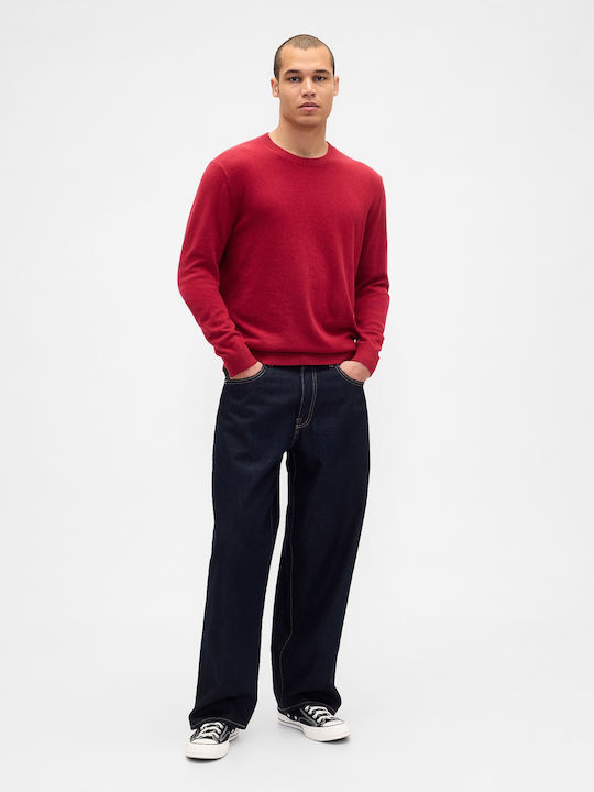 Langarm Pullover Rot