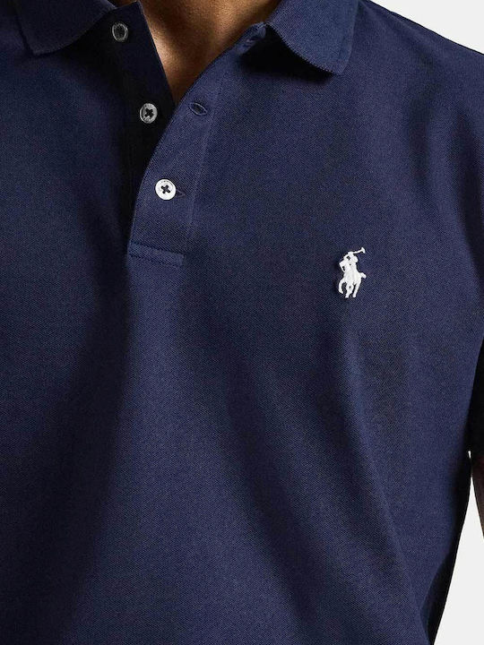 Polo Short Sleeve Blue Blouse