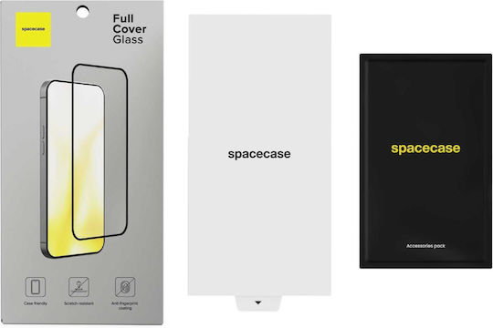 Spacecase Tempered Glass Black Galaxy S26