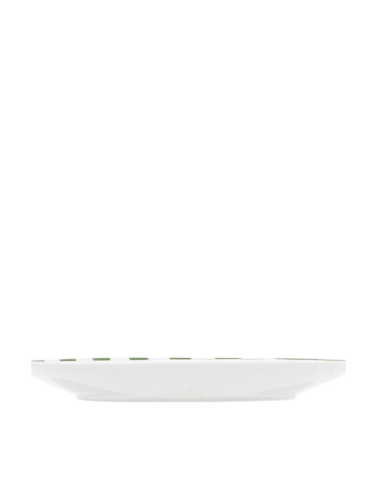 Estia Ligne Shallow Green Plate with Diameter 27cm 6 Pieces