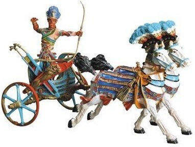 Plastoy Ramses II Chariot Collection Egypt Worn Box