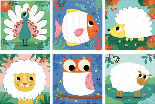 Crealign I Paint Little Animals Finger Paints