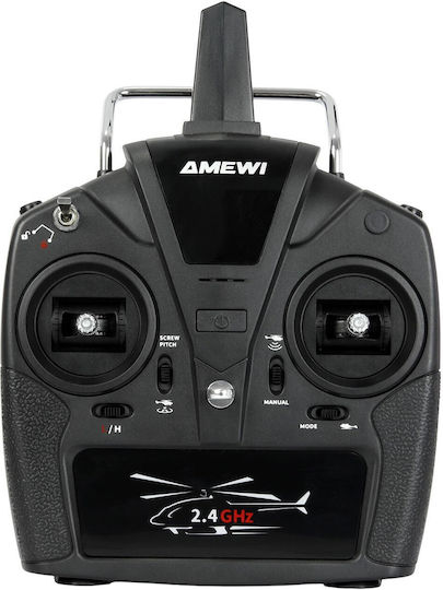 Amewi Amewi Apache Ah-64d Remote Controlled Model Helicopter Electric Motor 1:32