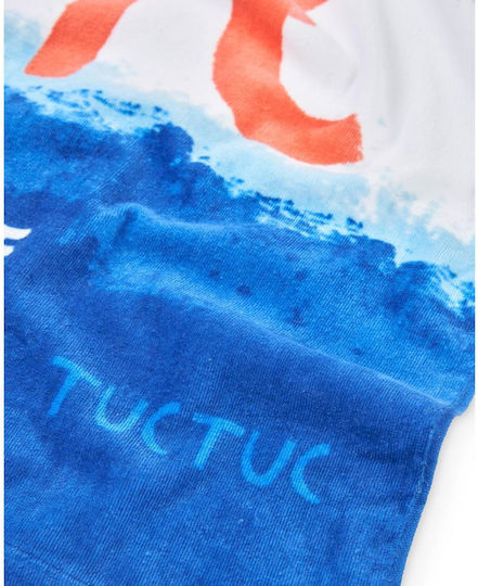 Boy's Beach Towel Tuc Tuc 11409926 Navy 150x75 Cm