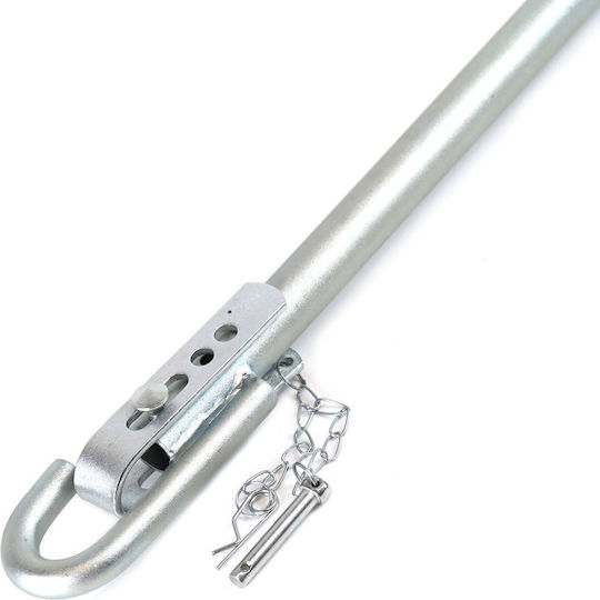 AMiO Car Towing Equipment Tow Bar With Towing Capacity Up To 2 Tons In Silver Colour