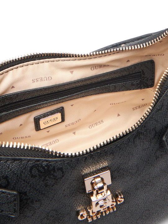Damen Schultertasche Grau
