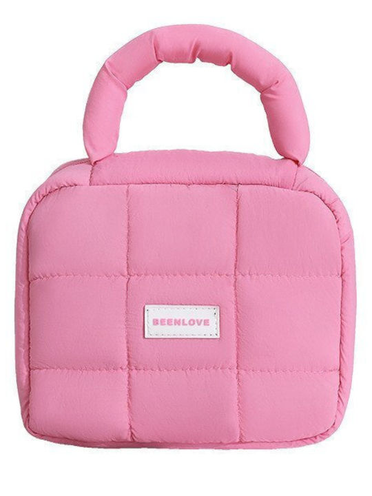 Waterproof Makeup Bag Handle – Lilac Toiletry Bag