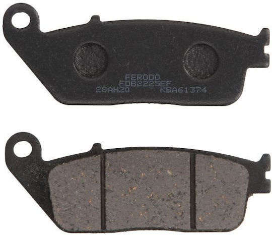 Ferodo Motorcycle Brake Pads Organic Front Brake Pads for Yamaha/Honda/Kymco