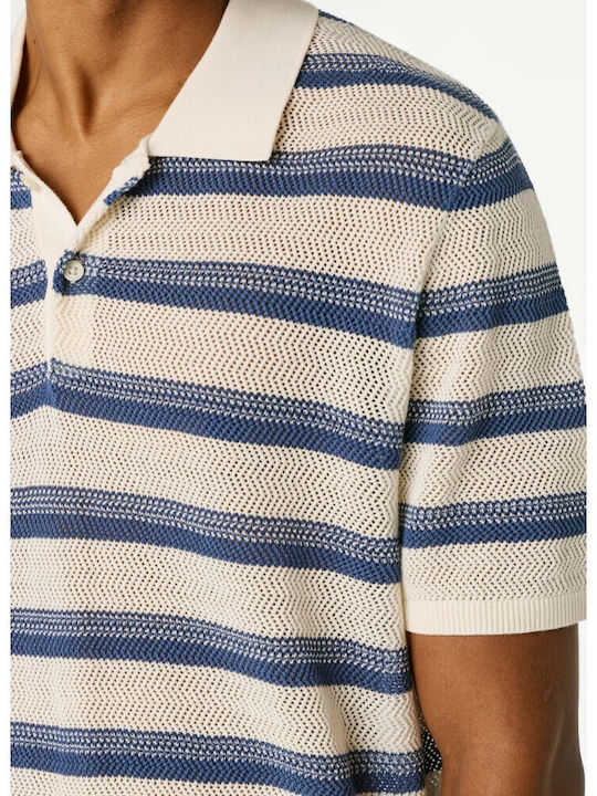 Polo Μπλούζα Washed-navy-blue
