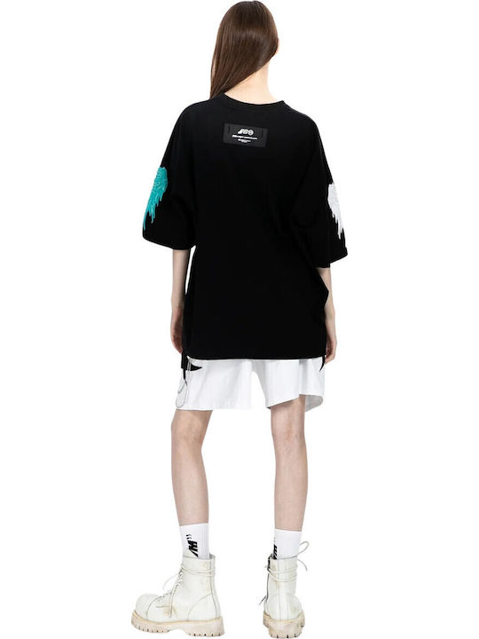 T-shirt Μαύρο