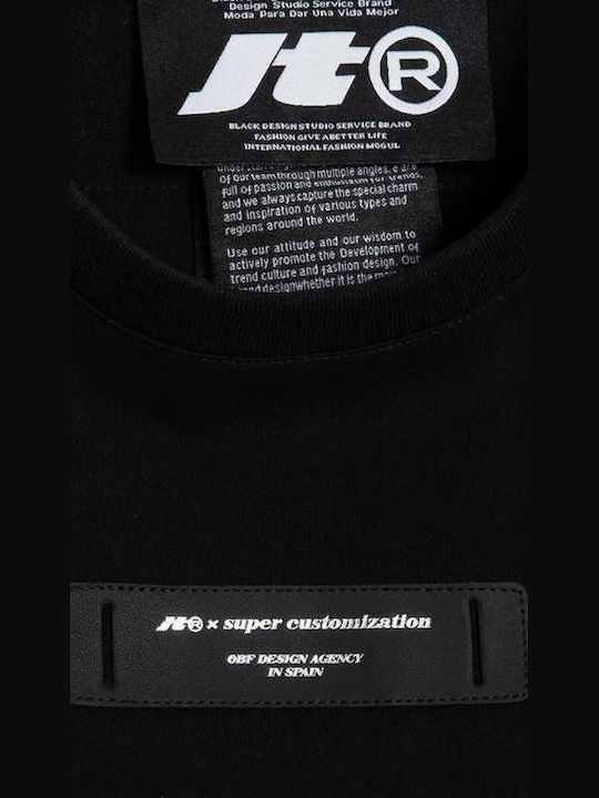 T-shirt Μαύρο