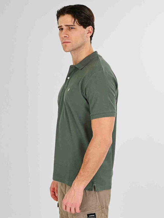 Polo Short Sleeve Blouse Agave Green