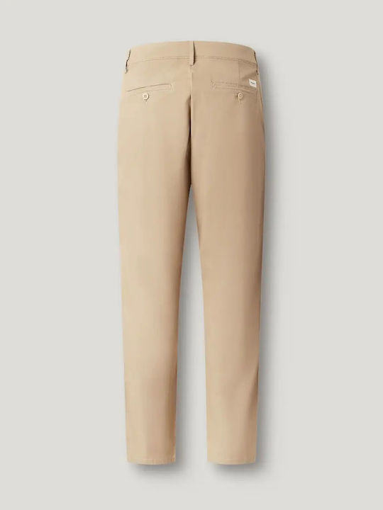 Παντελόνι Chino σε Slim Εφαρμογή Μπεζ