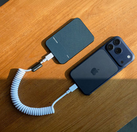 Native Union USB 2.0 Cable USB-C male - USB-C 60W PD Μπλε 1.2m