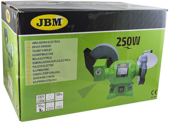 JBM Δίδυμος Τροχός 53659 με Ισχύ 250 Watt