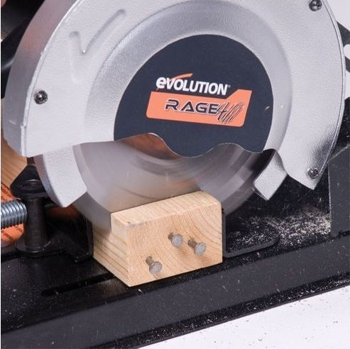 Evolution Δισκοπρίονο Κοπής Μετάλλου Rage 4 με Ισχύ 1.25kW