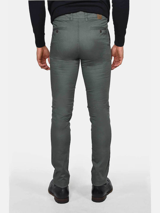 Men's Trousers Chinos Elastic Grey