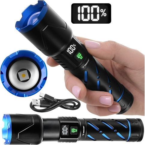 Trizand Făclie Reîncărcabilă de Cap LED cu Luminozitate Maximă 800lm