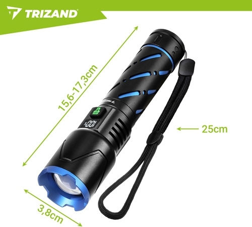Trizand Făclie Reîncărcabilă de Cap LED cu Luminozitate Maximă 800lm