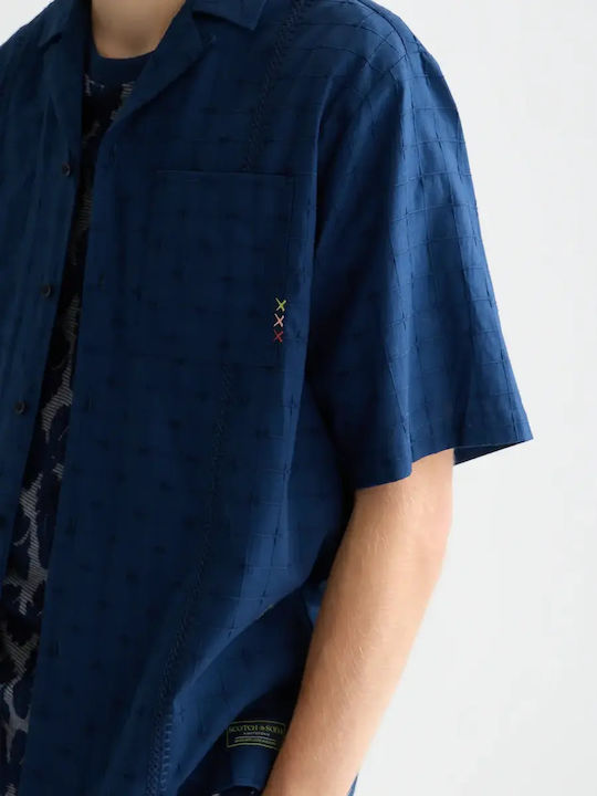Short Sleeve Shirt Regular Fit Blue