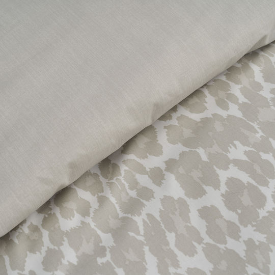 Charalambidis Textiles Salonica Σεντόνι King Size με Λάστιχο 230x260εκ. Μπεζ