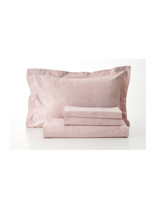 Charalambidis Textiles Salonica Σεντόνι Υπέρδιπλο με Λάστιχο 160x200+30εκ. 1
