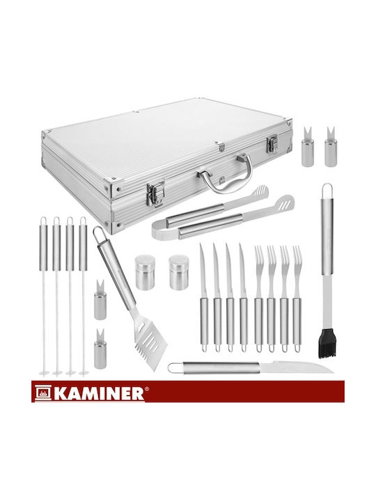Kaminer Grill Utensil Set 26 Pcs 18860-0