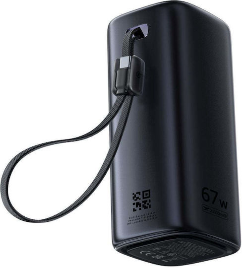 Baseus EnerGeek GX11 MiFi Power Bank 20000mAh 67W With USB-A Output Port And 2 USB-C Power Delivery Output Ports Black