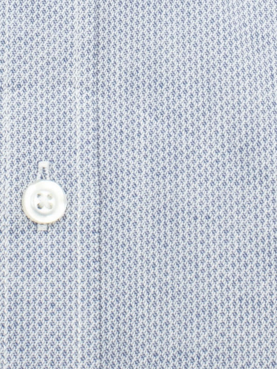 Long Sleeve Shirt In Regular Fit Blue