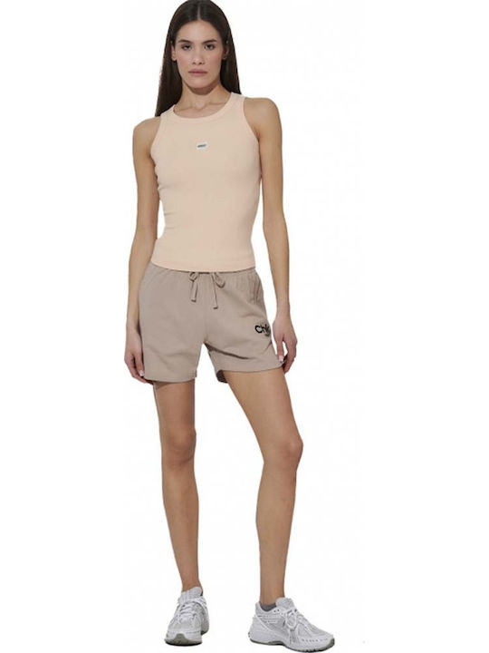 Women's Cotton Sleeveless Blouse Salmon