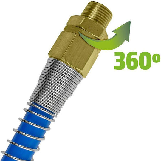 JBM 53633 Furtun de aer Spiral 15m