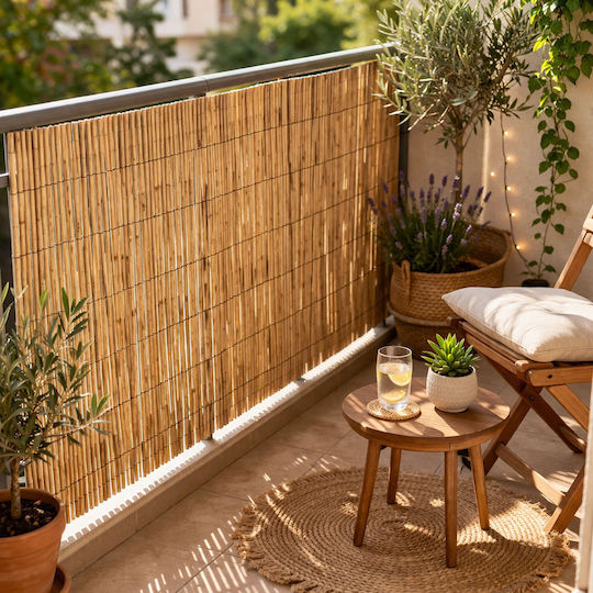 Ankor Bamboo Fencing with Whole Reed 1x3m