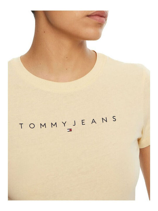 Damen T-Shirt Beige