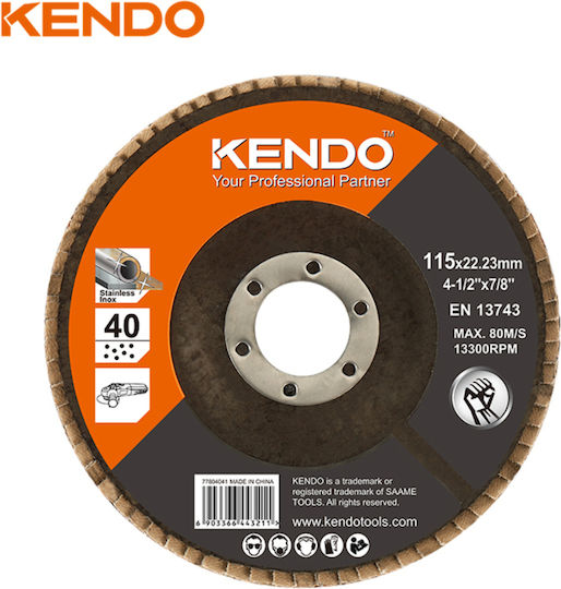 Kendo Grinding Disc Metal 115mm Set 1pcs