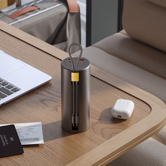 Alogic Ark Pro Power Bank 27600mAh 160W with USB-A Port and 2 USB-C Power Delivery Ports Gray