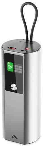 Alogic Ark Pro Power Bank 27600mAh 160W with USB-A Port and 2 USB-C Power Delivery Ports Gray