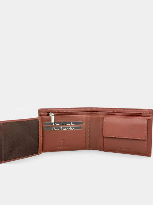 Leder Herrenbrieftasche mit RFID Tabac Braun