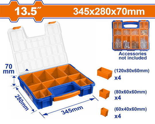 Wadfow Tool Compartment Organiser 34.5x28x7cm