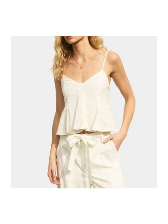 Bluza Damă Din Bumbac Bej