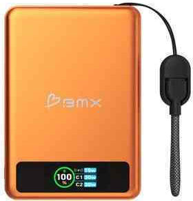 BMX SolidSafe MagSafe Power Bank 5000mAh 15W Power Delivery Πορτοκαλί